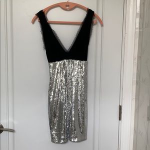 Bebe Sequin mini dress